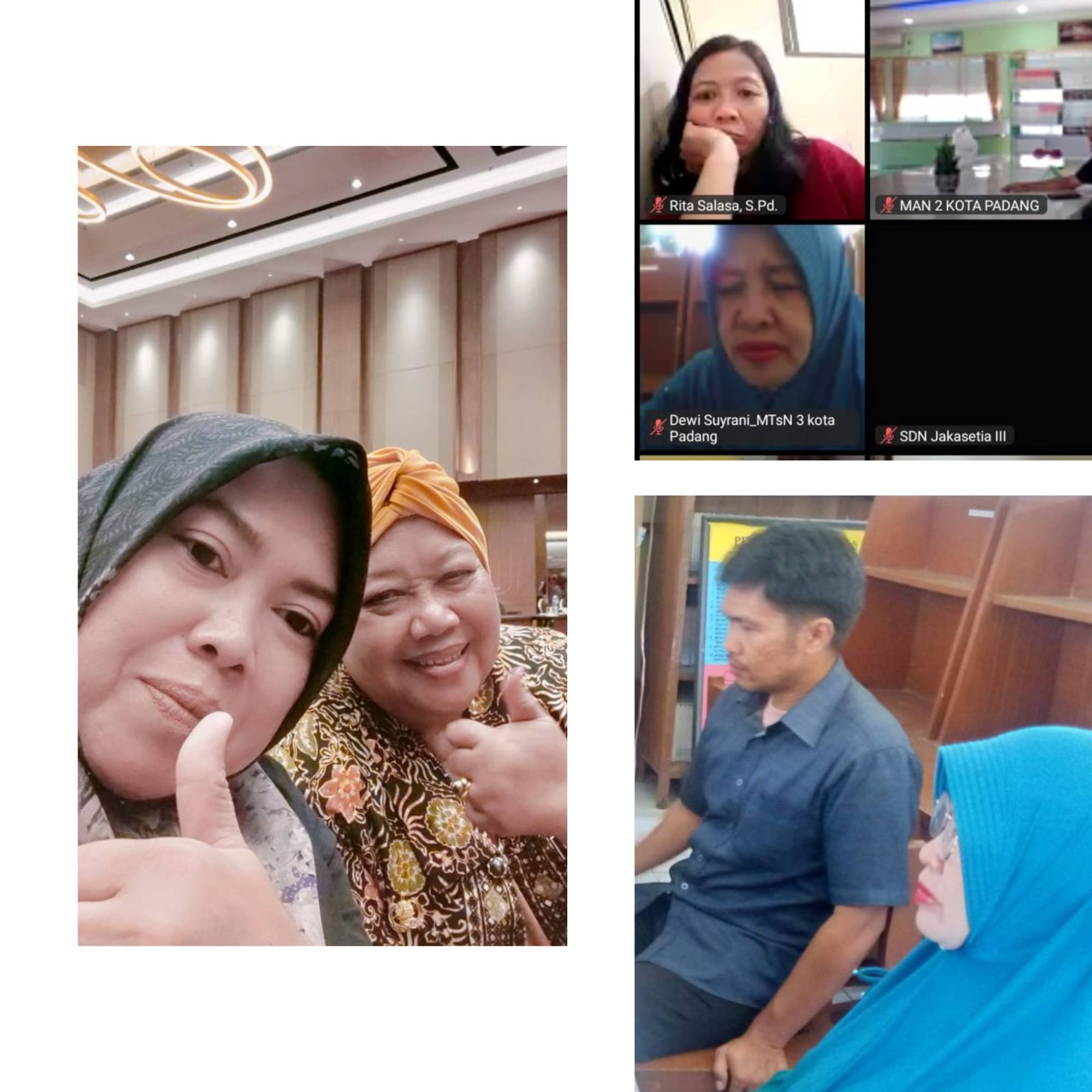 Simple Rectangle Collage Blank