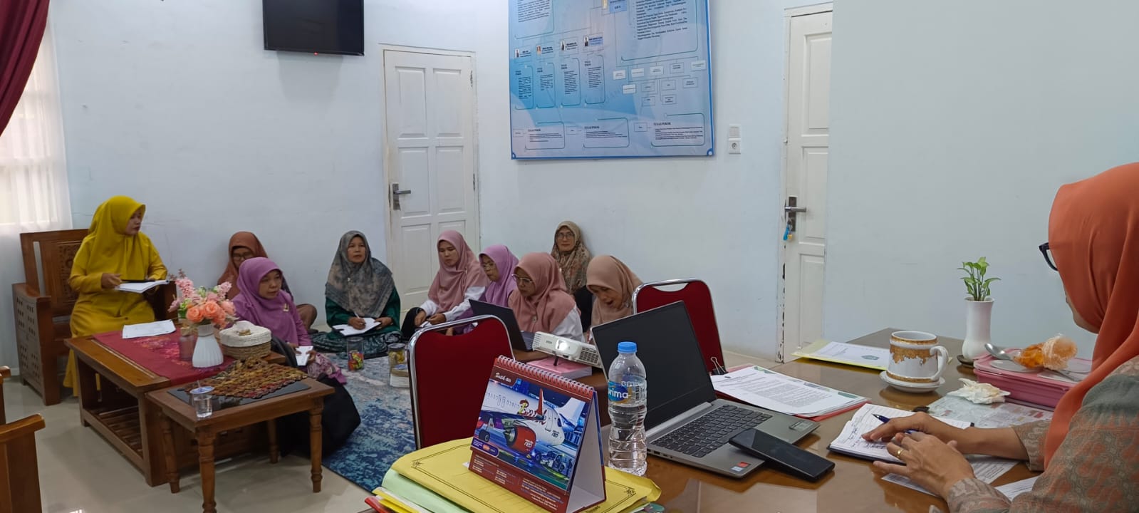 Gak Pakai Kendor! Usai Bagi Rapor, Tim PMZI MTsN 3 Kota Padang Langsung Gelar Rapat Evaluasi Eviden 2026